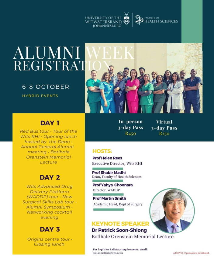 Faculty of Health Sciences Alumni Week